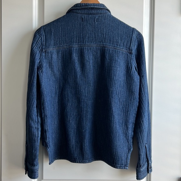 Madewell long Button down sleeve jacket shirt. - Picture 6 of 7